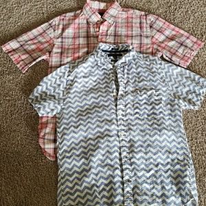 Lot of Tommy Hilfiger shirt sleeve shirts Sz Med